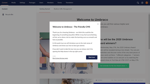 Umbraco 8 install with Microsoft Azure